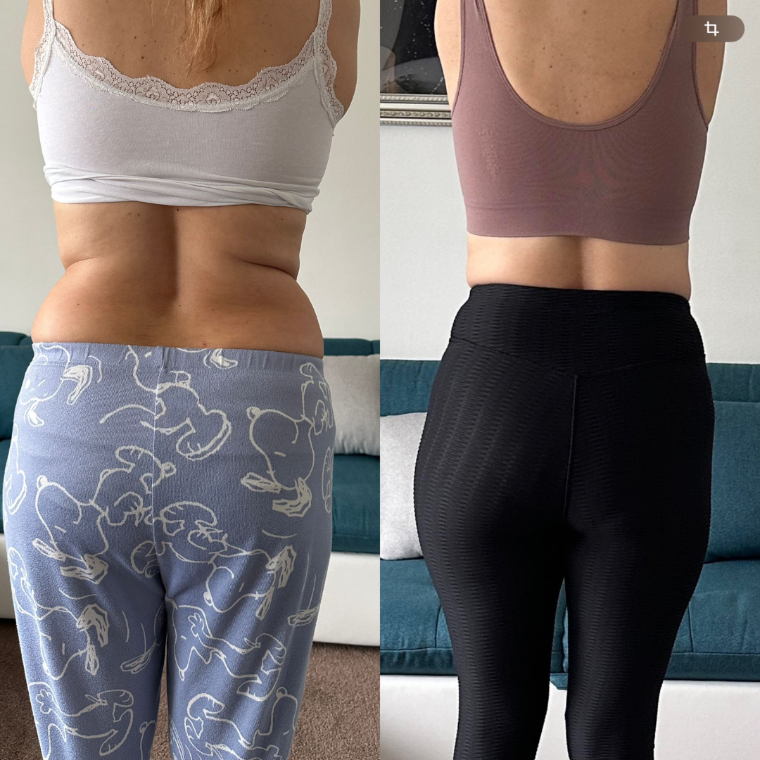 Transformare corporala client RT Fitness